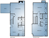 Regatta Apartments 2 Bedroom Townhome Floor Plan Regatta Apartments 2 Bedroom Townhome Floor Plan